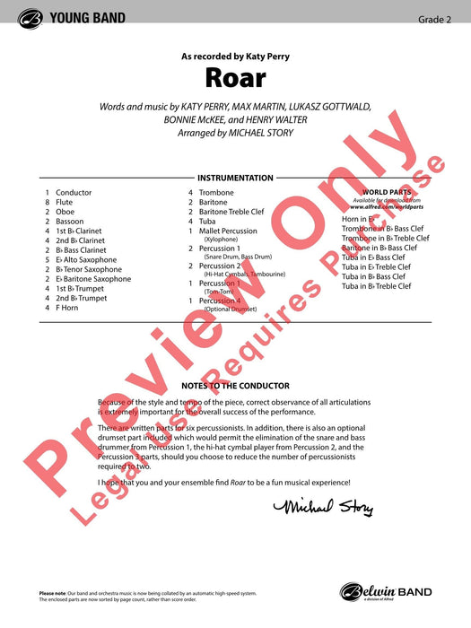 Roar As Recorded by Katy Perry 總譜 | 小雅音樂 Hsiaoya Music