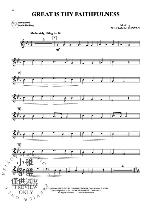 Favorite Hymns Instrumental Solos 獨奏 | 小雅音樂 Hsiaoya Music
