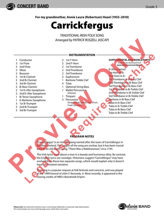 Carrickfergus | 小雅音樂 Hsiaoya Music