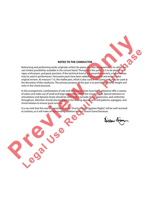 Overture from Egyptian Nights 序曲 | 小雅音樂 Hsiaoya Music