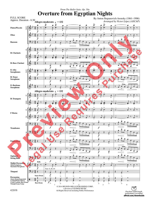 Overture from Egyptian Nights 序曲 | 小雅音樂 Hsiaoya Music