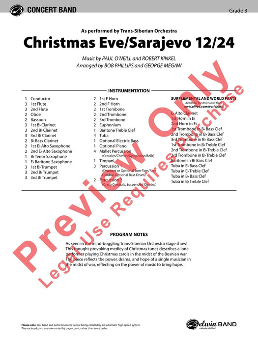 Christmas Eve/Sarajevo 12/24 As Performed by Trans-Siberian Orchestra 聖誕節 管弦樂團 | 小雅音樂 Hsiaoya Music