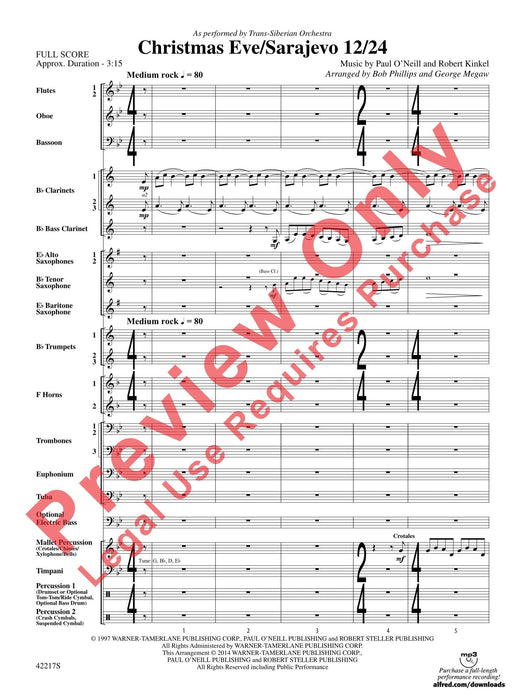 Christmas Eve/Sarajevo 12/24 As Performed by Trans-Siberian Orchestra 聖誕節 管弦樂團 | 小雅音樂 Hsiaoya Music