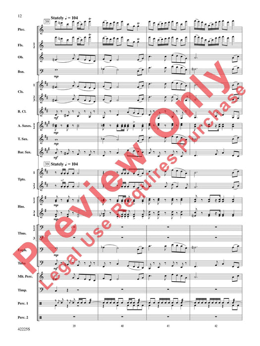 Mountain Strong Concert March 音樂會進行曲 總譜 | 小雅音樂 Hsiaoya Music