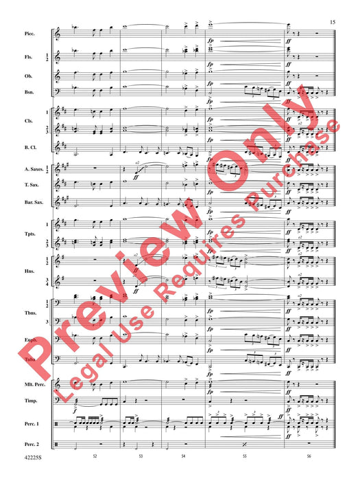 Mountain Strong Concert March 音樂會進行曲 總譜 | 小雅音樂 Hsiaoya Music