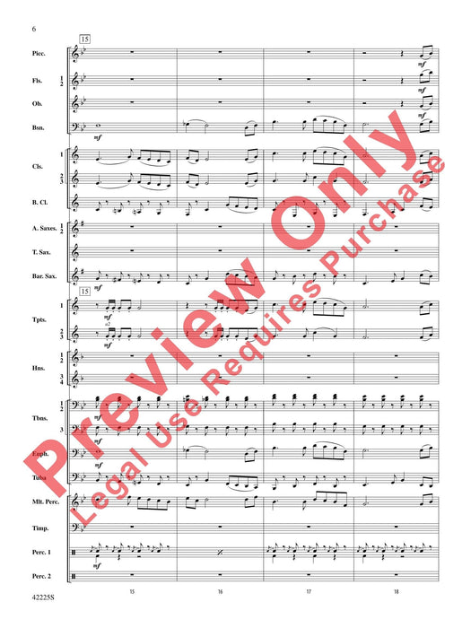 Mountain Strong Concert March 音樂會進行曲 總譜 | 小雅音樂 Hsiaoya Music