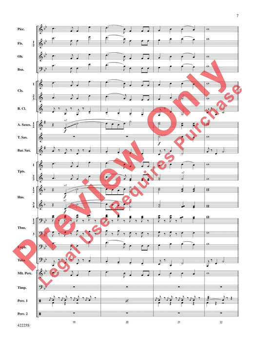 Mountain Strong Concert March 音樂會進行曲 總譜 | 小雅音樂 Hsiaoya Music