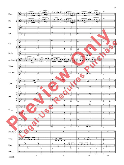 Mountain Strong Concert March 音樂會進行曲 總譜 | 小雅音樂 Hsiaoya Music