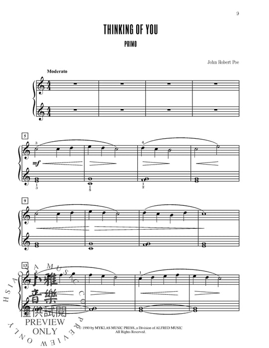 Contest Winners for Two, Book 1 7 Original Piano Duets from the Alfred, Belwin, and Myklas Libraries 鋼琴 二重奏 | 小雅音樂 Hsiaoya Music