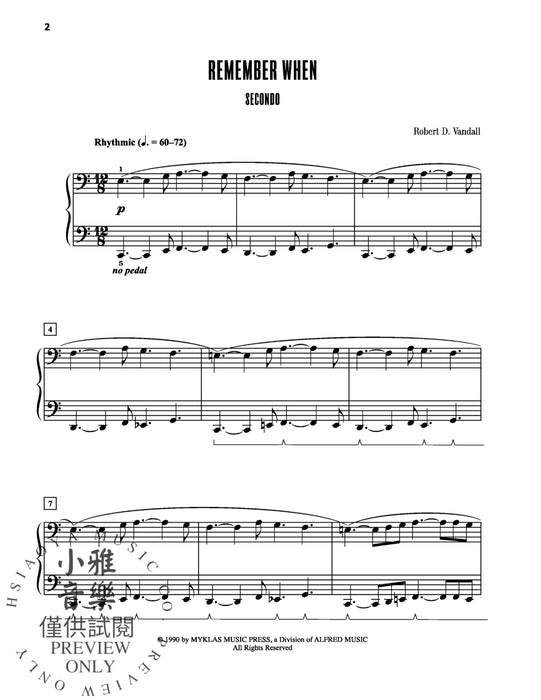 Contest Winners for Two, Book 5 10 Original Piano Duets from the Alfred, Belwin, and Myklas Libraries 鋼琴 二重奏 | 小雅音樂 Hsiaoya Music