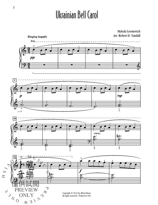 Ukrainian Bell Carol 耶誕頌歌 | 小雅音樂 Hsiaoya Music