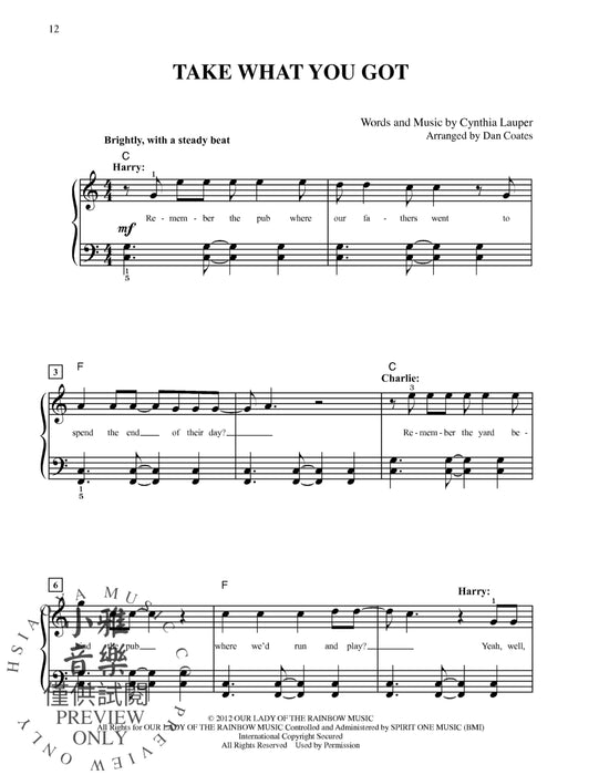 Kinky Boots Easy Piano Selections from the Broadway Musical 鋼琴 百老匯 | 小雅音樂 Hsiaoya Music