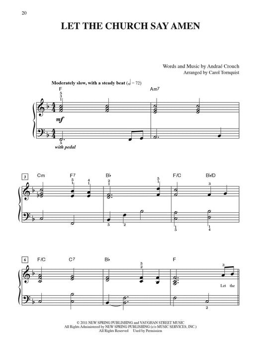 Top-Requested Contemporary Gospel Sheet Music 10 Hits from the 1970s to Today | 小雅音樂 Hsiaoya Music