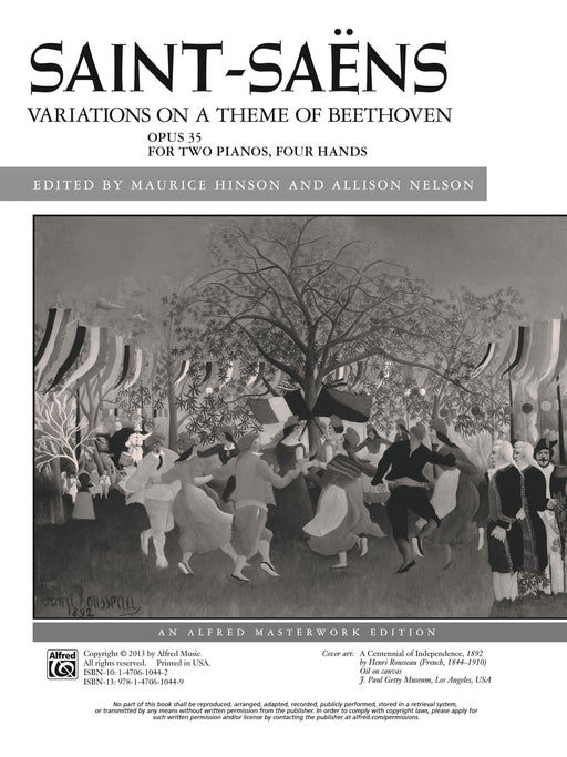 Saint-Saëns: Variations on a Theme of Beethoven, Opus 35 聖桑斯 詠唱調 主題 作品 | 小雅音樂 Hsiaoya Music