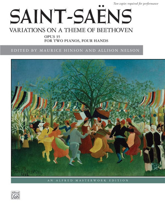 Saint-Saëns: Variations on a Theme of Beethoven, Opus 35 聖桑斯 詠唱調 主題 作品 | 小雅音樂 Hsiaoya Music