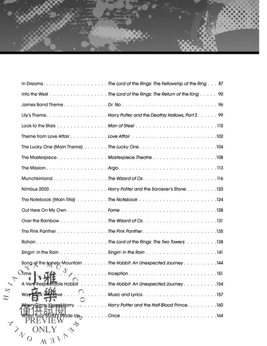 The Giant Book of Movie & TV Sheet Music | 小雅音樂 Hsiaoya Music