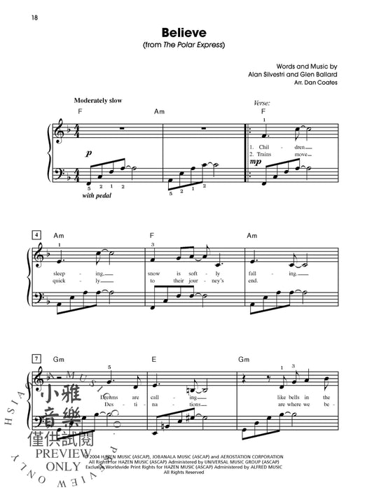 The Giant Book of Movie & TV Sheet Music | 小雅音樂 Hsiaoya Music