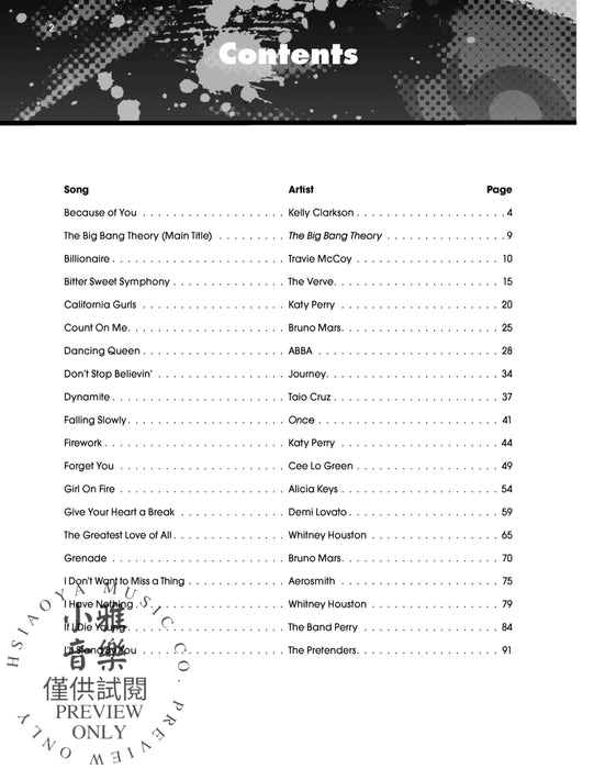The Giant Book of Pop & Rock Sheet Music | 小雅音樂 Hsiaoya Music