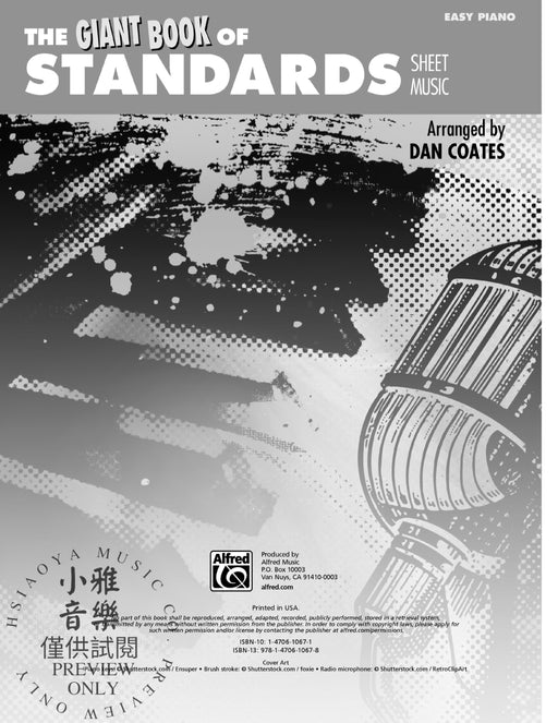 The Giant Book of Standards Sheet Music | 小雅音樂 Hsiaoya Music