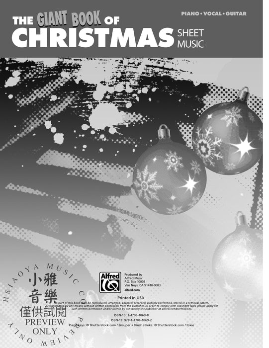 The Giant Book of Christmas Sheet Music | 小雅音樂 Hsiaoya Music