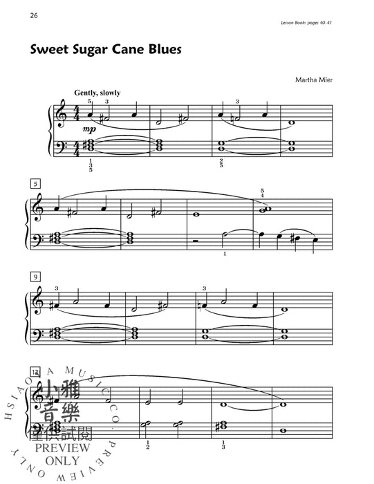 Premier Piano Course, Jazz, Rags & Blues 2A All New Original Music 鋼琴 爵士音樂藍調 | 小雅音樂 Hsiaoya Music