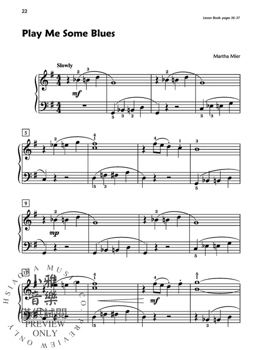 Premier Piano Course, Jazz, Rags & Blues 2B All New Original Music 鋼琴 爵士音樂藍調 | 小雅音樂 Hsiaoya Music