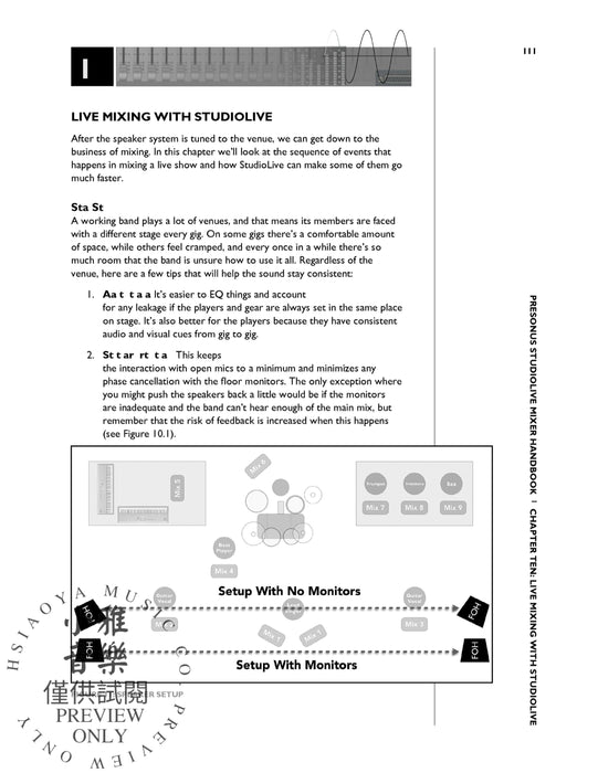 PreSonus® StudioLive™ Mixer Handbook The Official Guide to Getting the Most from Your Console | 小雅音樂 Hsiaoya Music