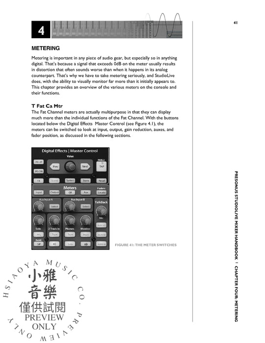 PreSonus® StudioLive™ Mixer Handbook The Official Guide to Getting the Most from Your Console | 小雅音樂 Hsiaoya Music