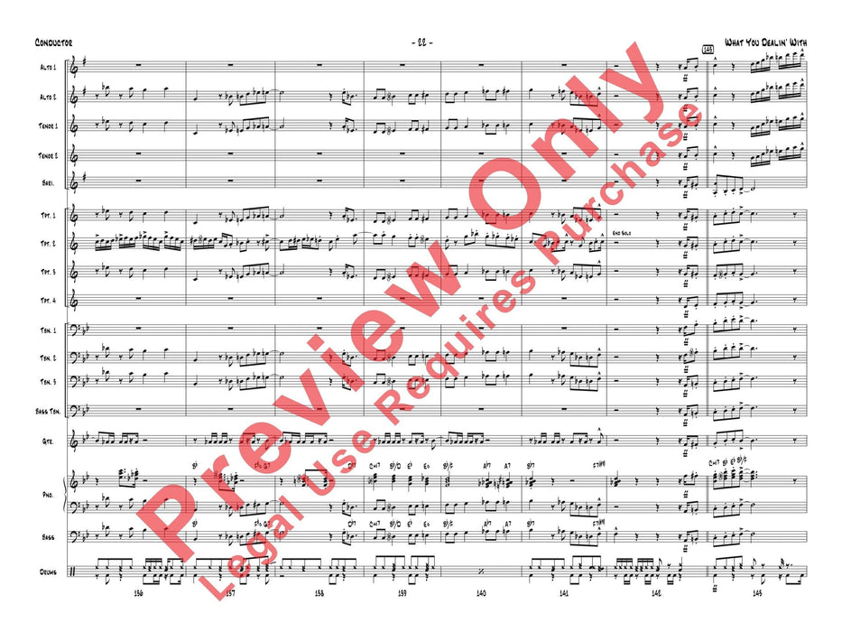 What You Dealin' With 總譜 | 小雅音樂 Hsiaoya Music