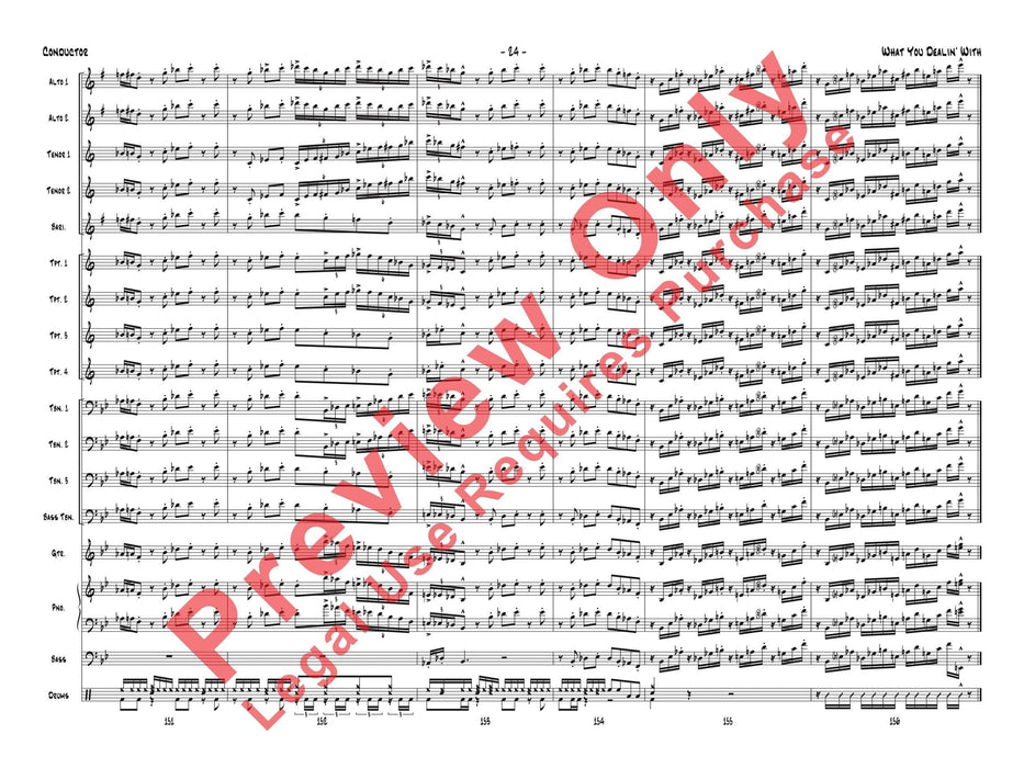 What You Dealin' With 總譜 | 小雅音樂 Hsiaoya Music