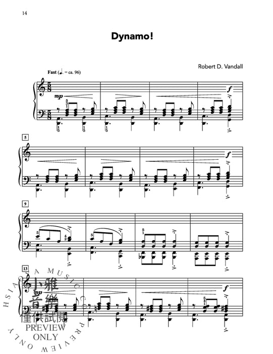 Piano Extravaganza, Solo Book 1 8 Early Intermediate Pieces in a Variety of Styles 鋼琴 獨奏 小品 | 小雅音樂 Hsiaoya Music