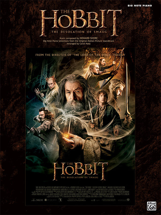 The Hobbit: The Desolation of Smaug Big Note Piano Selections from the Original Motion Picture Soundtrack 音符鋼琴 | 小雅音樂 Hsiaoya Music