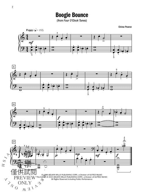 Elvina Pearce's Favorite Solos, Book 1 15 of Her Original Piano Solos 獨奏 鋼琴 獨奏 | 小雅音樂 Hsiaoya Music
