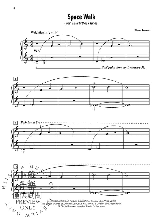 Elvina Pearce's Favorite Solos, Book 1 15 of Her Original Piano Solos 獨奏 鋼琴 獨奏 | 小雅音樂 Hsiaoya Music