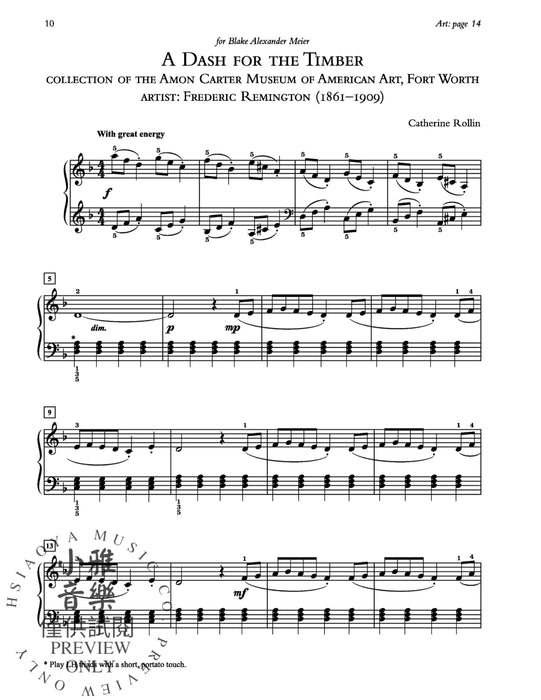 Museum Masterpieces, Book 1 10 Piano Solos Inspired by Great Works of Art 小品 鋼琴 獨奏 | 小雅音樂 Hsiaoya Music