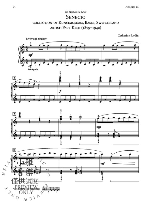 Museum Masterpieces, Book 1 10 Piano Solos Inspired by Great Works of Art 小品 鋼琴 獨奏 | 小雅音樂 Hsiaoya Music
