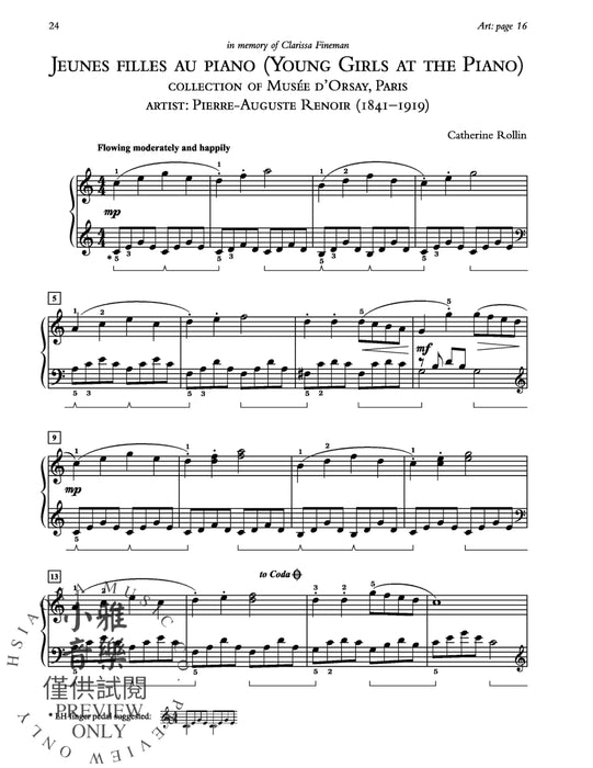 Museum Masterpieces, Book 2 10 Piano Solos Inspired by Great Works of Art 小品 鋼琴 獨奏 | 小雅音樂 Hsiaoya Music