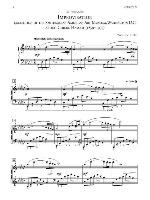 Museum Masterpieces, Book 4 8 Piano Solos Inspired by Great Works of Art 小品 鋼琴 獨奏 | 小雅音樂 Hsiaoya Music