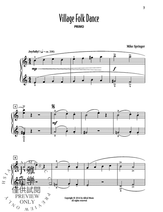 Village Folk Dance 民謠舞曲 | 小雅音樂 Hsiaoya Music