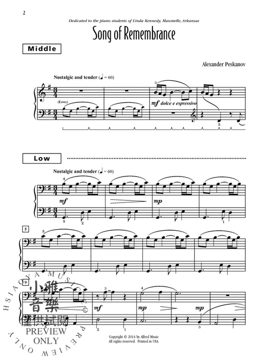 Song of Remembrance | 小雅音樂 Hsiaoya Music