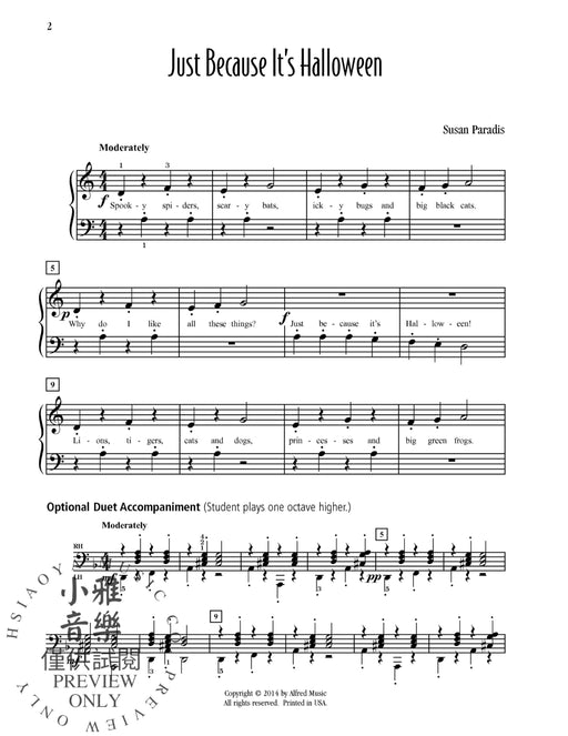 Just Because It's Halloween | 小雅音樂 Hsiaoya Music