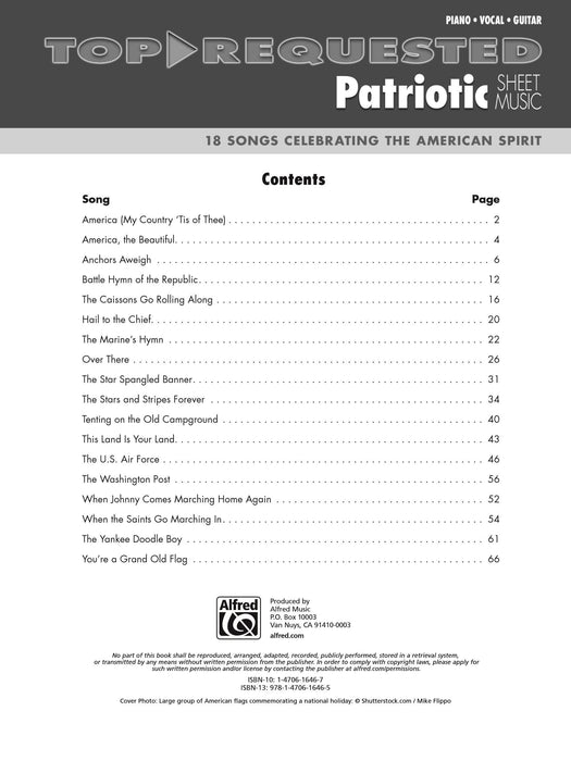 Top-Requested Patriotic Sheet Music 18 Songs Celebrating the American Spirit 三重奏 | 小雅音樂 Hsiaoya Music