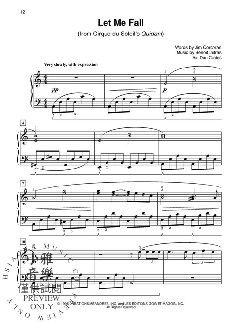 Dan Coates Popular Piano Library: Beautiful Ballads 鋼琴 敘事曲 | 小雅音樂 Hsiaoya Music