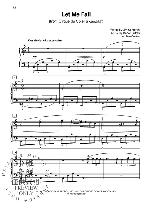 Dan Coates Popular Piano Library: Beautiful Ballads 鋼琴 敘事曲 | 小雅音樂 Hsiaoya Music