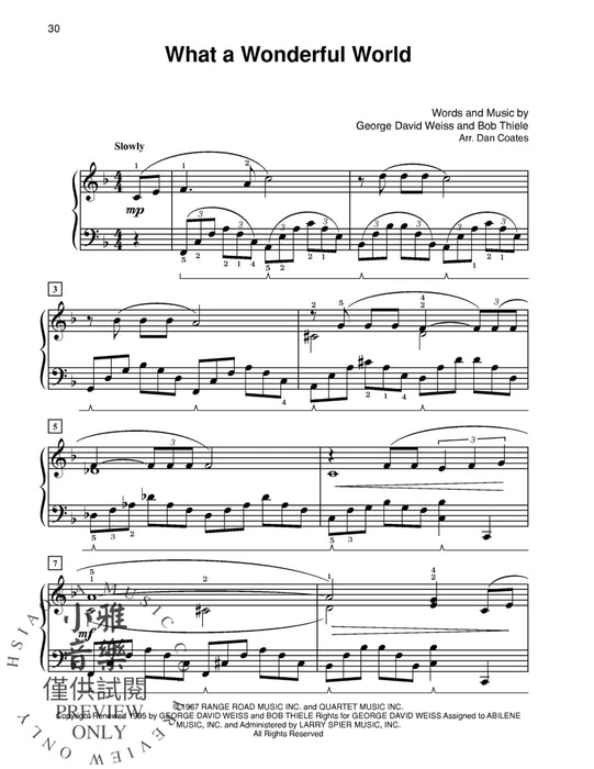 Dan Coates Popular Piano Library: Beautiful Ballads 鋼琴 敘事曲 | 小雅音樂 Hsiaoya Music