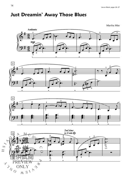 Premier Piano Course, Jazz, Rags & Blues 4 All New Original Music 鋼琴 爵士音樂藍調 | 小雅音樂 Hsiaoya Music