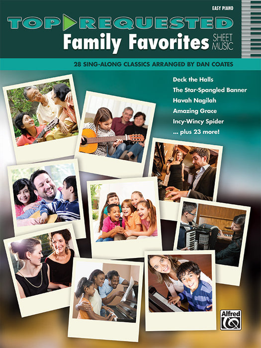 Top-Requested Family Favorites Sheet Music 28 Sing-Along Classics Arranged by Dan Coates | 小雅音樂 Hsiaoya Music