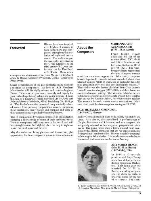 At the Piano with Women Composers 鋼琴 | 小雅音樂 Hsiaoya Music