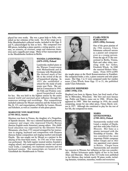 At the Piano with Women Composers 鋼琴 | 小雅音樂 Hsiaoya Music