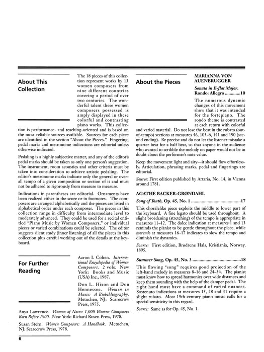 At the Piano with Women Composers 鋼琴 | 小雅音樂 Hsiaoya Music